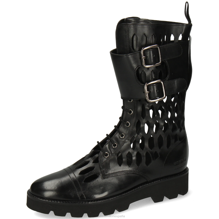 selina 50 mujer Melvin & Hamilton negro JRT41158 botas