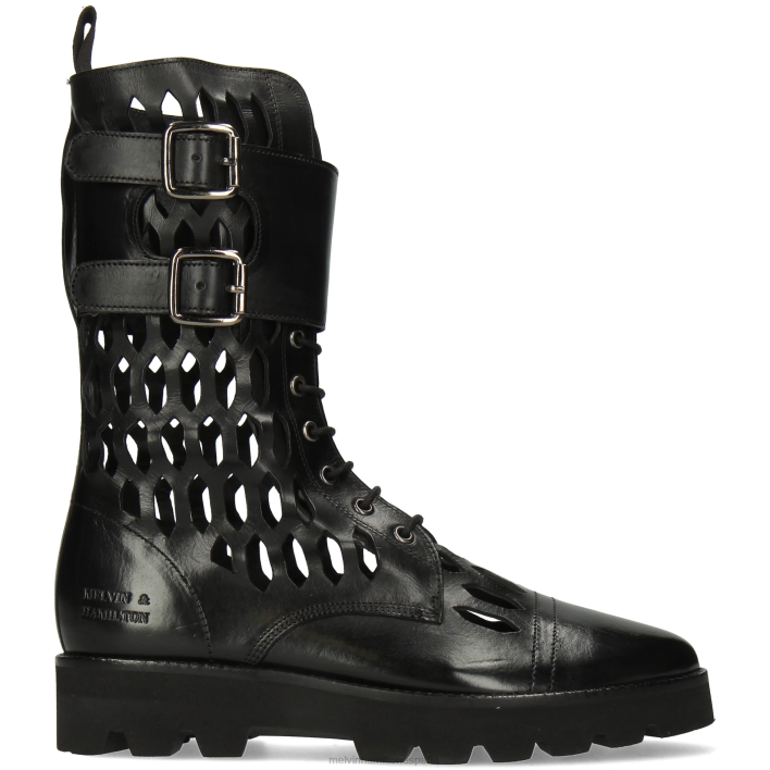 selina 50 mujer Melvin & Hamilton negro JRT41158 botas