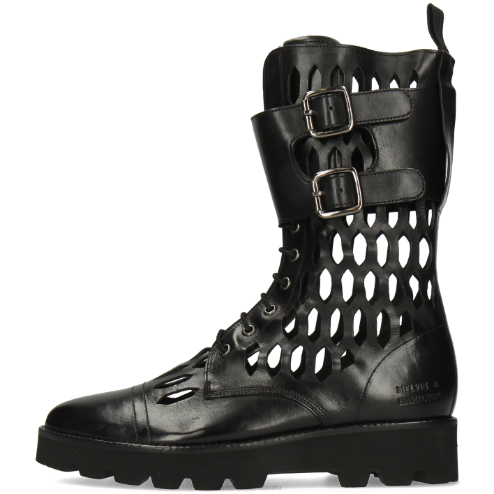 selina 50 mujer Melvin & Hamilton negro JRT41158 botas