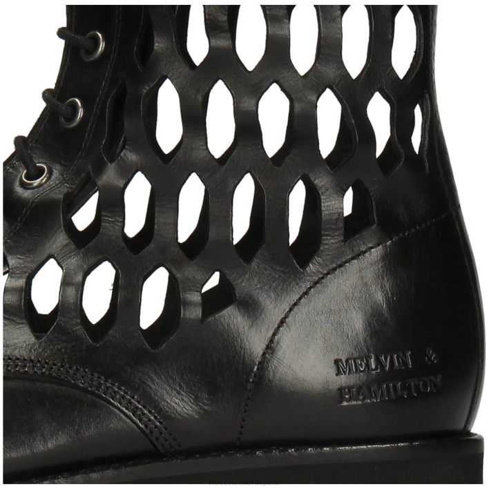 selina 50 mujer Melvin & Hamilton negro JRT41158 botas