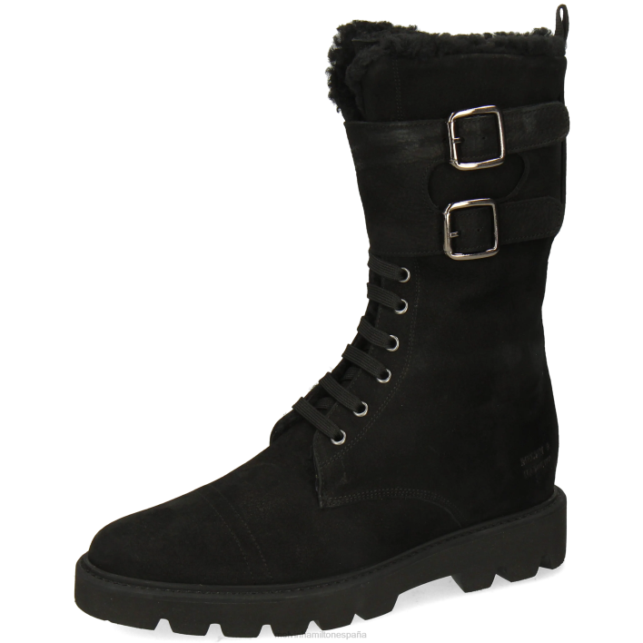selina 50 mujer Melvin & Hamilton negro JRT41184 botas