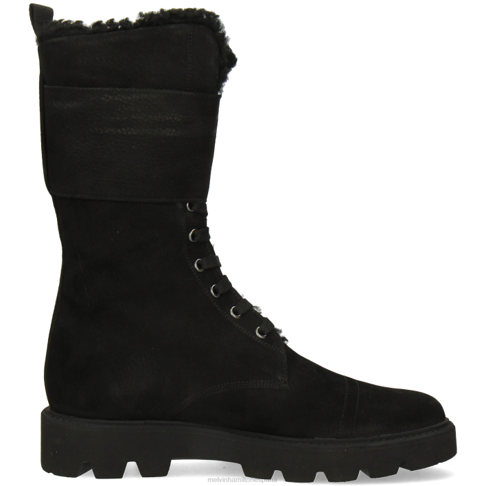 selina 50 mujer Melvin & Hamilton negro JRT41184 botas
