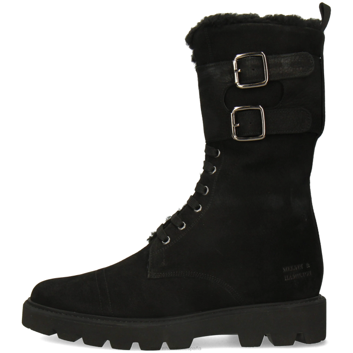 selina 50 mujer Melvin & Hamilton negro JRT41184 botas