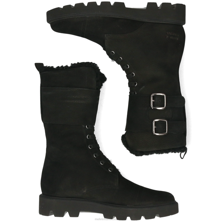 selina 50 mujer Melvin & Hamilton negro JRT41184 botas