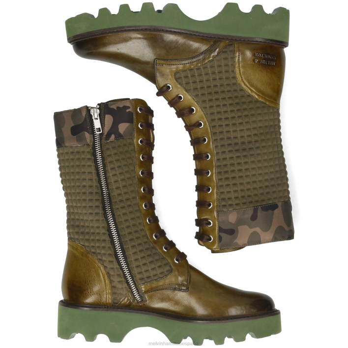 selina 62 mujer Melvin & Hamilton verde JRT41205 botas