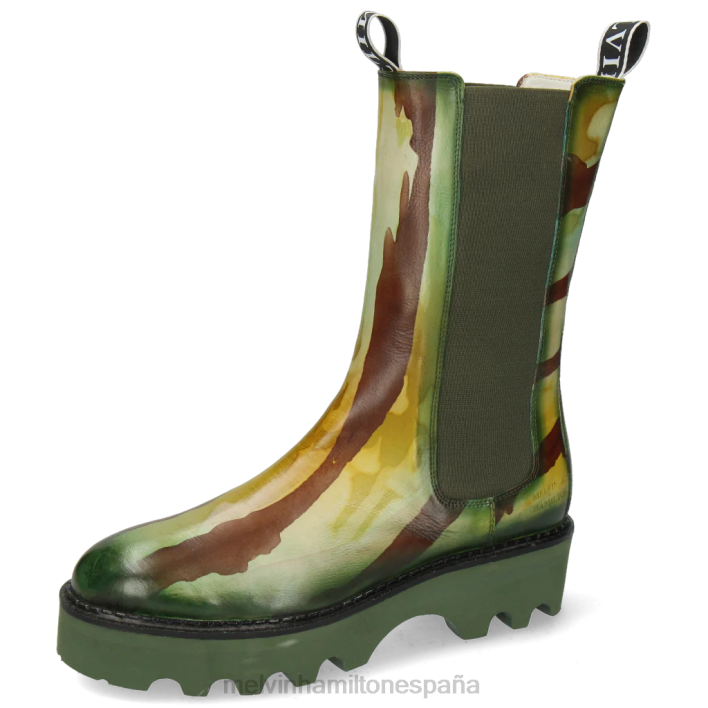 sibill 5 mujer Melvin & Hamilton verde JRT41218 botas