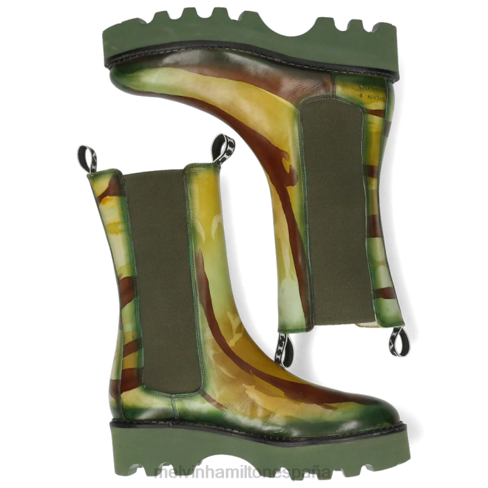 sibill 5 mujer Melvin & Hamilton verde JRT41218 botas