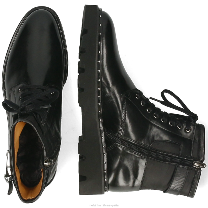 susana 66 mujer Melvin & Hamilton negro JRT41232 botas