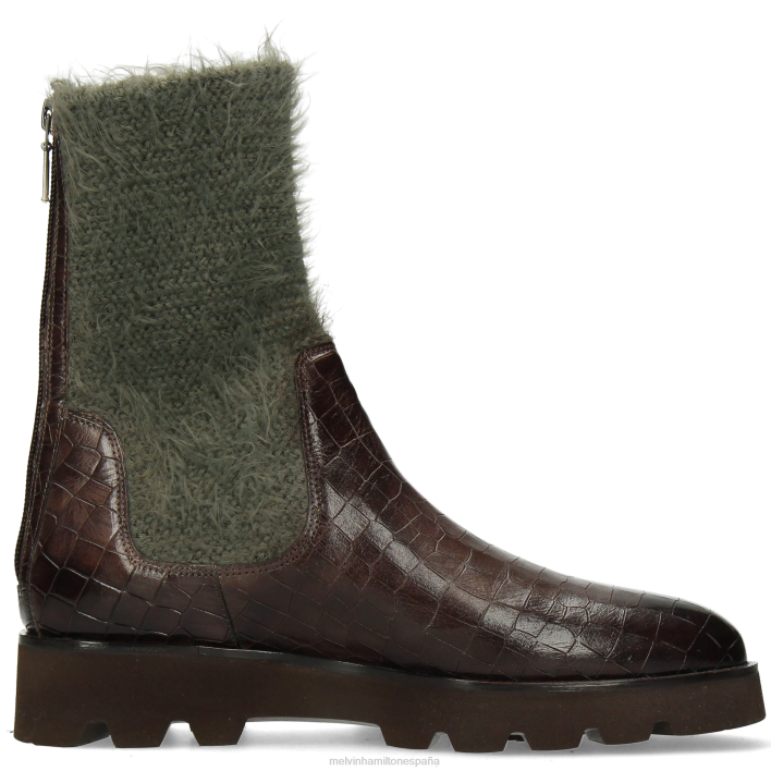 susana 69 mujer Melvin & Hamilton caqui JRT41235 botas