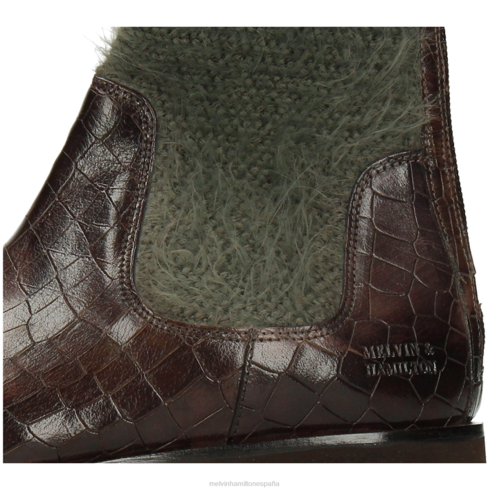 susana 69 mujer Melvin & Hamilton caqui JRT41235 botas