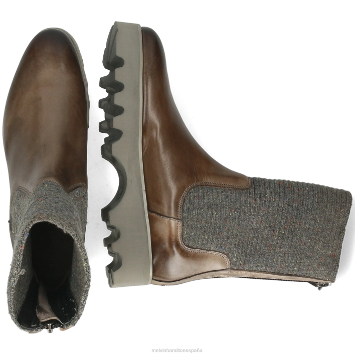 susana 69 mujer Melvin & Hamilton gris JRT41231 botas