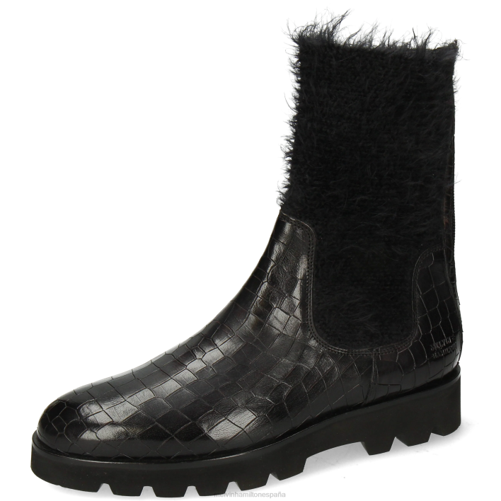 susana 69 mujer Melvin & Hamilton negro JRT41221 botas