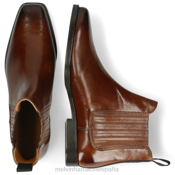 Bella 1 mujer Melvin & Hamilton marrón JRT41014 botines