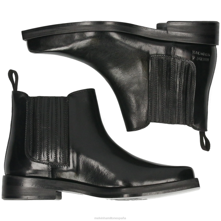 Bella 1 mujer Melvin & Hamilton negro JRT4957 botines