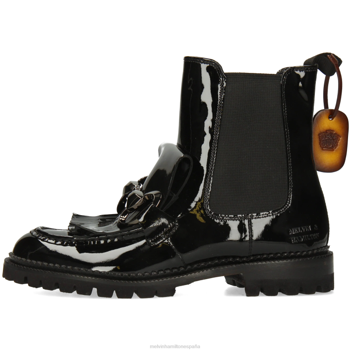 María 11 mujer Melvin & Hamilton negro JRT4959 botines