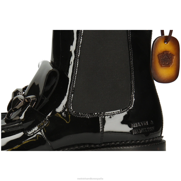 María 11 mujer Melvin & Hamilton negro JRT4959 botines