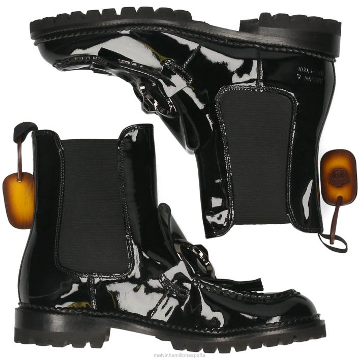 María 11 mujer Melvin & Hamilton negro JRT4959 botines