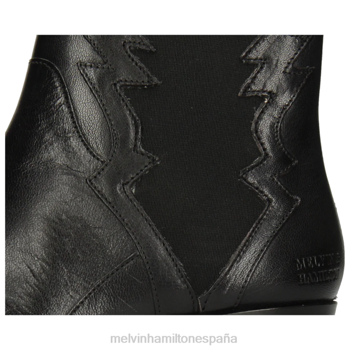 Mayo 1 mujer Melvin & Hamilton negro JRT41133 botines