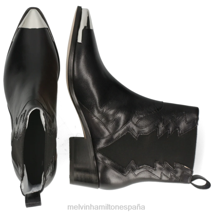 Mayo 1 mujer Melvin & Hamilton negro JRT41133 botines