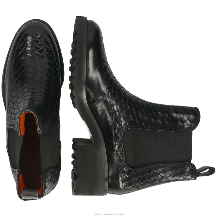 abigail 1 mujer Melvin & Hamilton negro JRT4924 botines