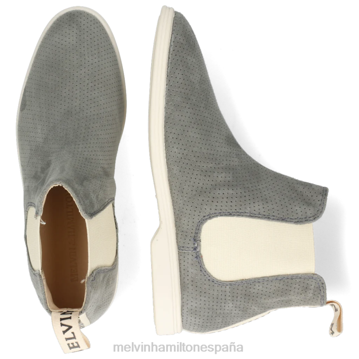 adley 2 mujer Melvin & Hamilton gris JRT41135 botines