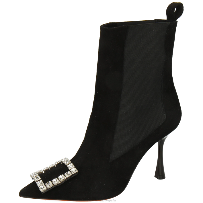 alena 5 mujer Melvin & Hamilton negro JRT4811 botines