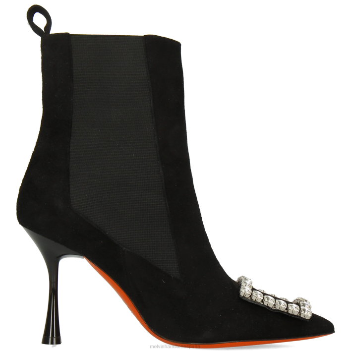 alena 5 mujer Melvin & Hamilton negro JRT4811 botines