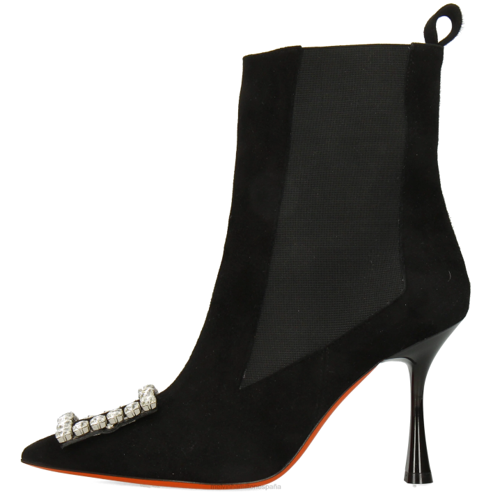 alena 5 mujer Melvin & Hamilton negro JRT4811 botines