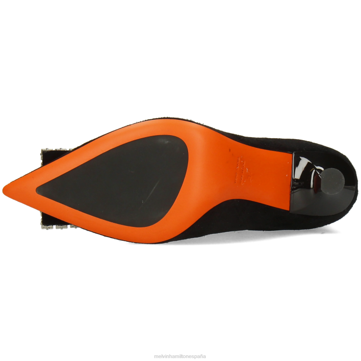 alena 5 mujer Melvin & Hamilton negro JRT4811 botines