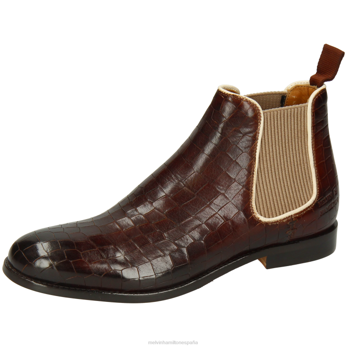 amelia 4 mujer Melvin & Hamilton marrón JRT4931 botines