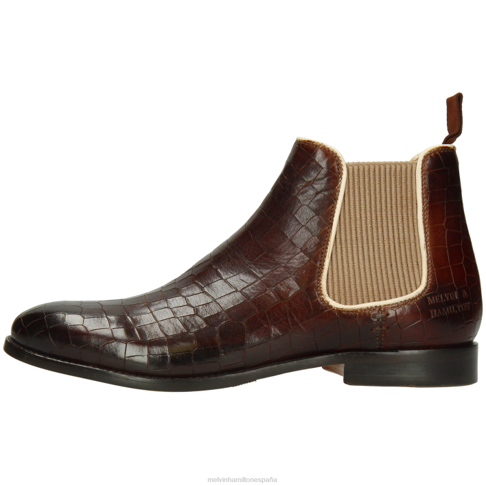 amelia 4 mujer Melvin & Hamilton marrón JRT4931 botines