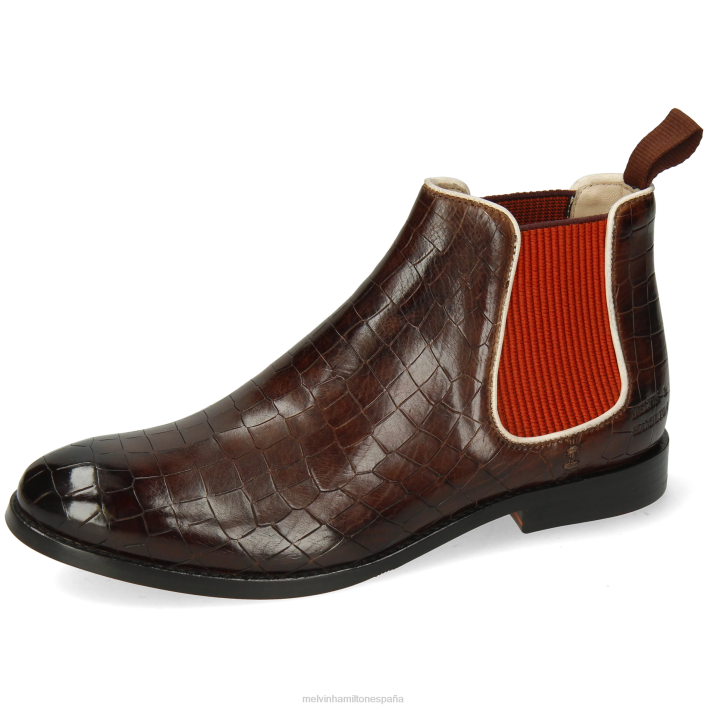 amelia 4 mujer Melvin & Hamilton marrón JRT4933 botines