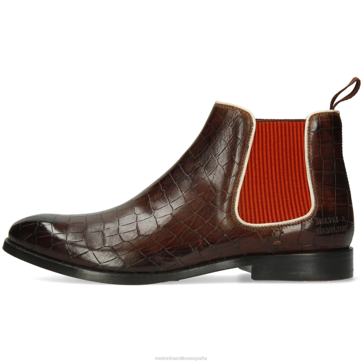 amelia 4 mujer Melvin & Hamilton marrón JRT4933 botines