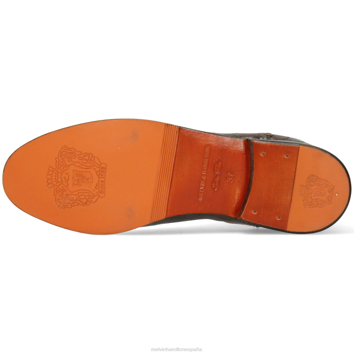 amelia 4 mujer Melvin & Hamilton marrón JRT4933 botines