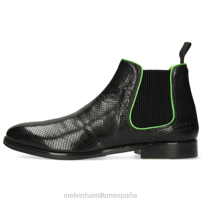 amelia 4 mujer Melvin & Hamilton negro JRT41121 botines