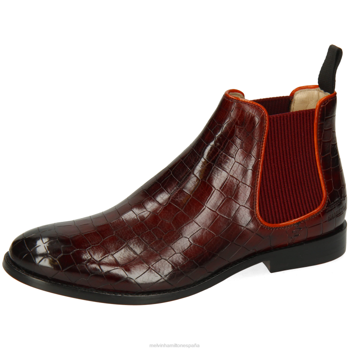 amelia 4 mujer Melvin & Hamilton púrpura JRT4967 botines