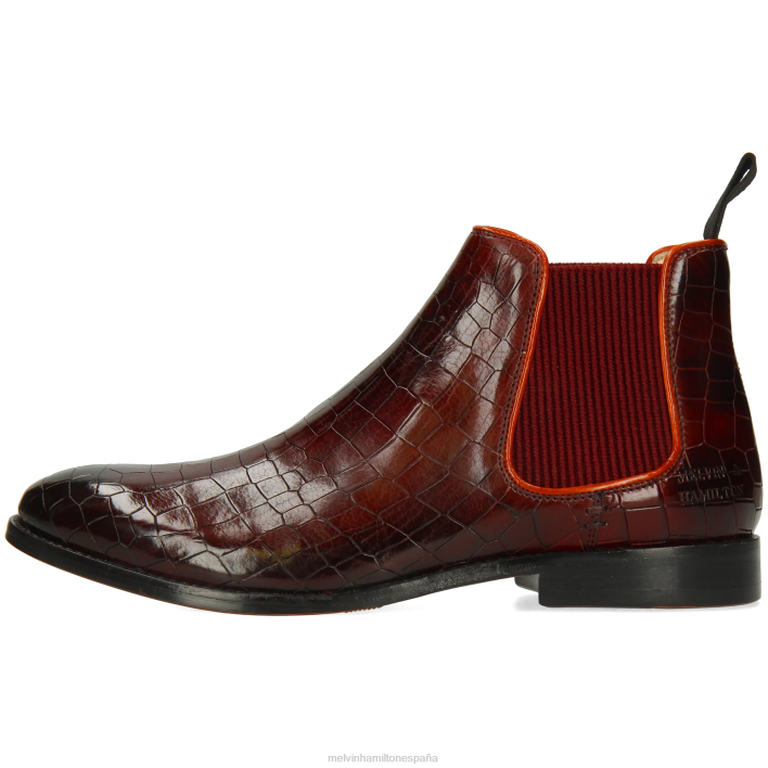 amelia 4 mujer Melvin & Hamilton púrpura JRT4967 botines