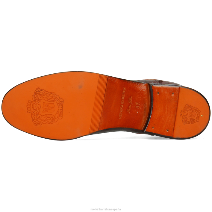 amelia 4 mujer Melvin & Hamilton púrpura JRT4967 botines