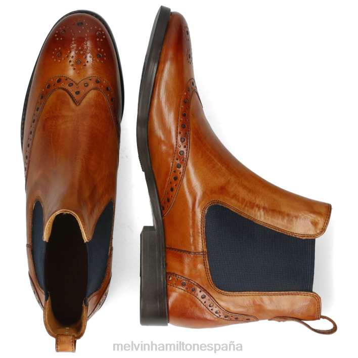 amelia 5 mujer Melvin & Hamilton marrón JRT4880 botines