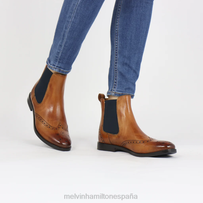amelia 5 mujer Melvin & Hamilton marrón JRT4880 botines