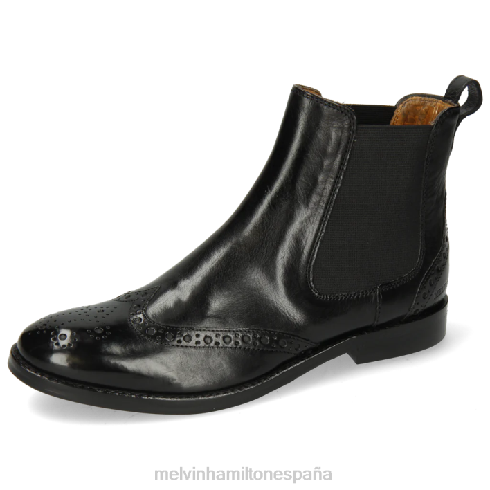 amelia 5 mujer Melvin & Hamilton negro JRT41021 botines
