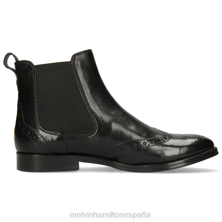 amelia 5 mujer Melvin & Hamilton negro JRT41021 botines