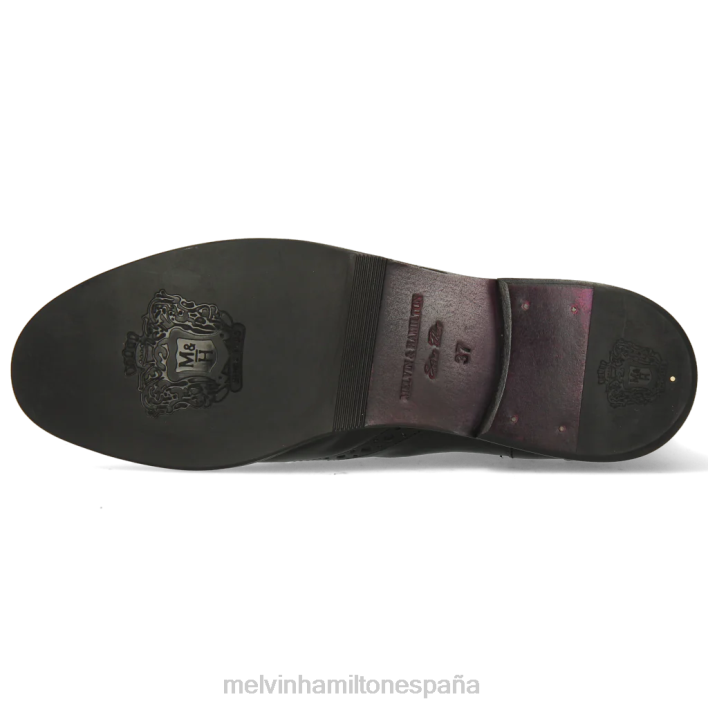 amelia 5 mujer Melvin & Hamilton negro JRT41021 botines