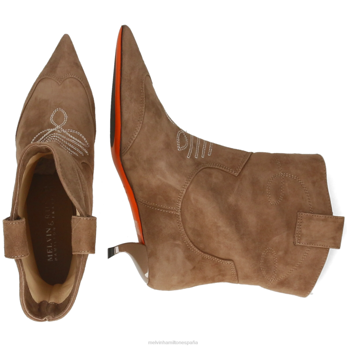 aurora 1 mujer Melvin & Hamilton marrón JRT4840 botines