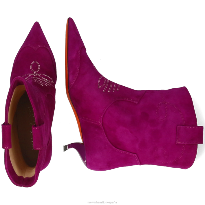 aurora 1 mujer Melvin & Hamilton púrpura JRT4841 botines