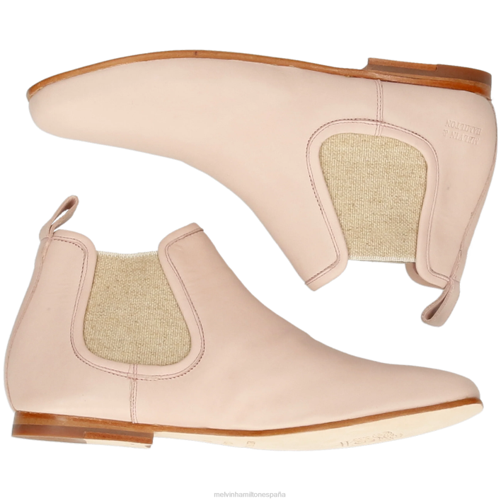 camilla 3 mujer Melvin & Hamilton rosa JRT4874 botines