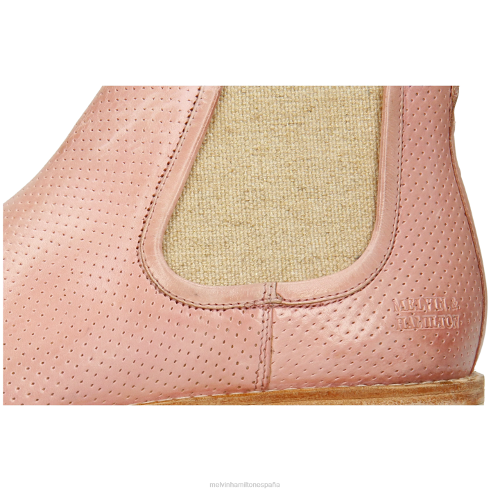 camilla 3 mujer Melvin & Hamilton rosa JRT4875 botines