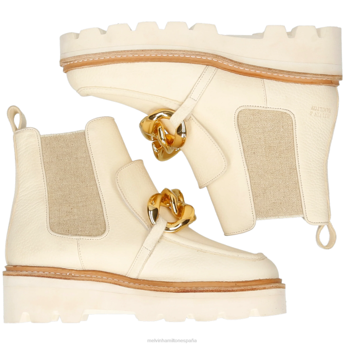 cassy 1 mujer Melvin & Hamilton blanco JRT4797 botines
