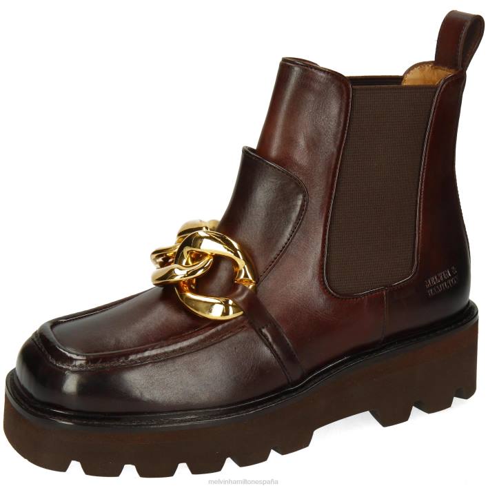 cassy 1 mujer Melvin & Hamilton marrón JRT4921 botines