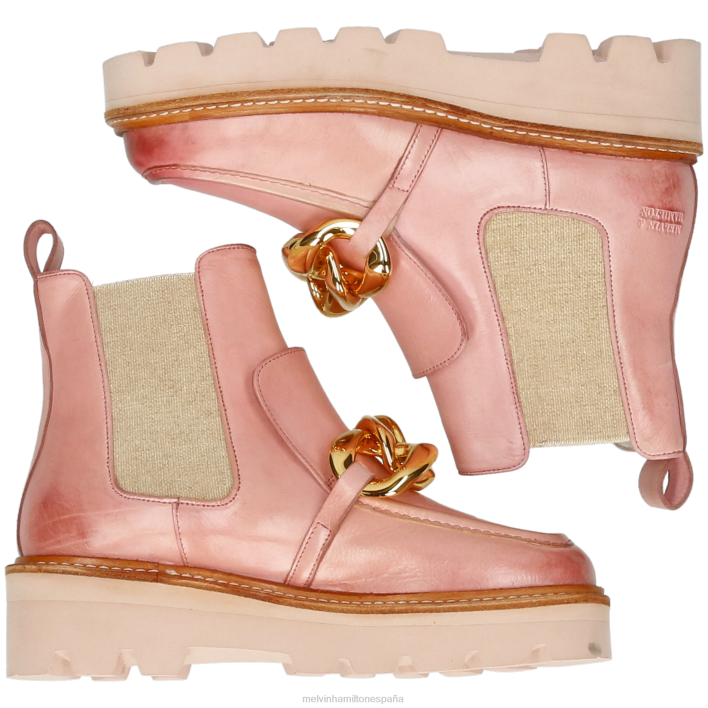 cassy 1 mujer Melvin & Hamilton rosa JRT4907 botines
